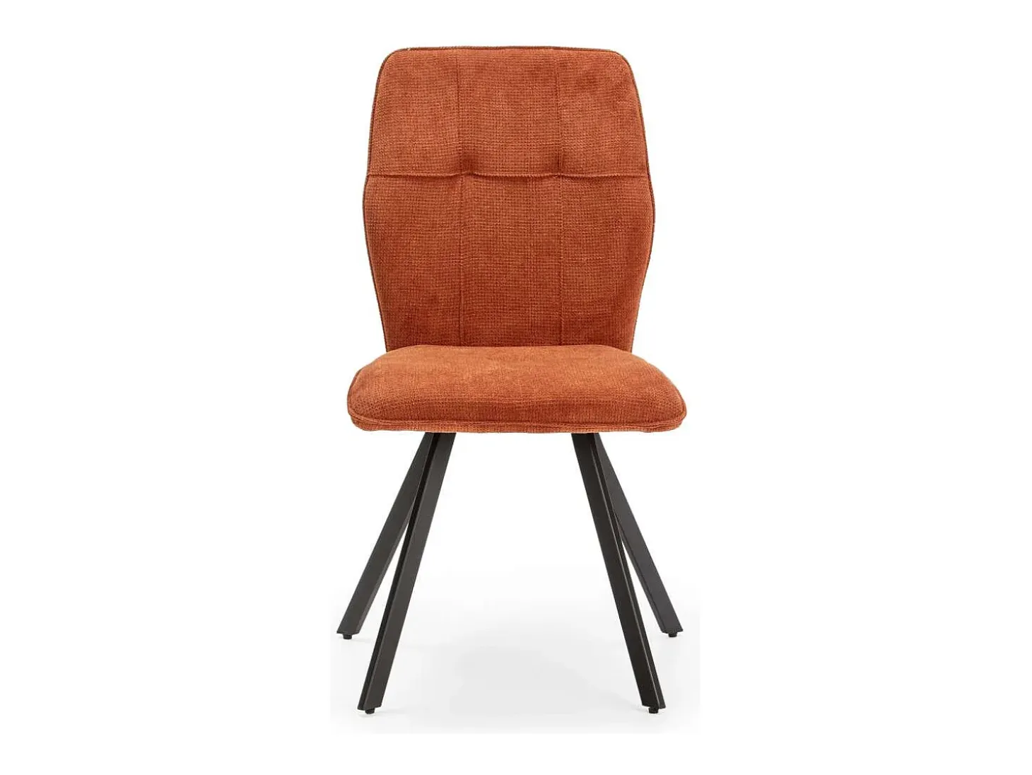 Pack de 4 sillas md-Unai tapizado textil marrón, 89cm(alto) 47cm(ancho) 60cm(largo)