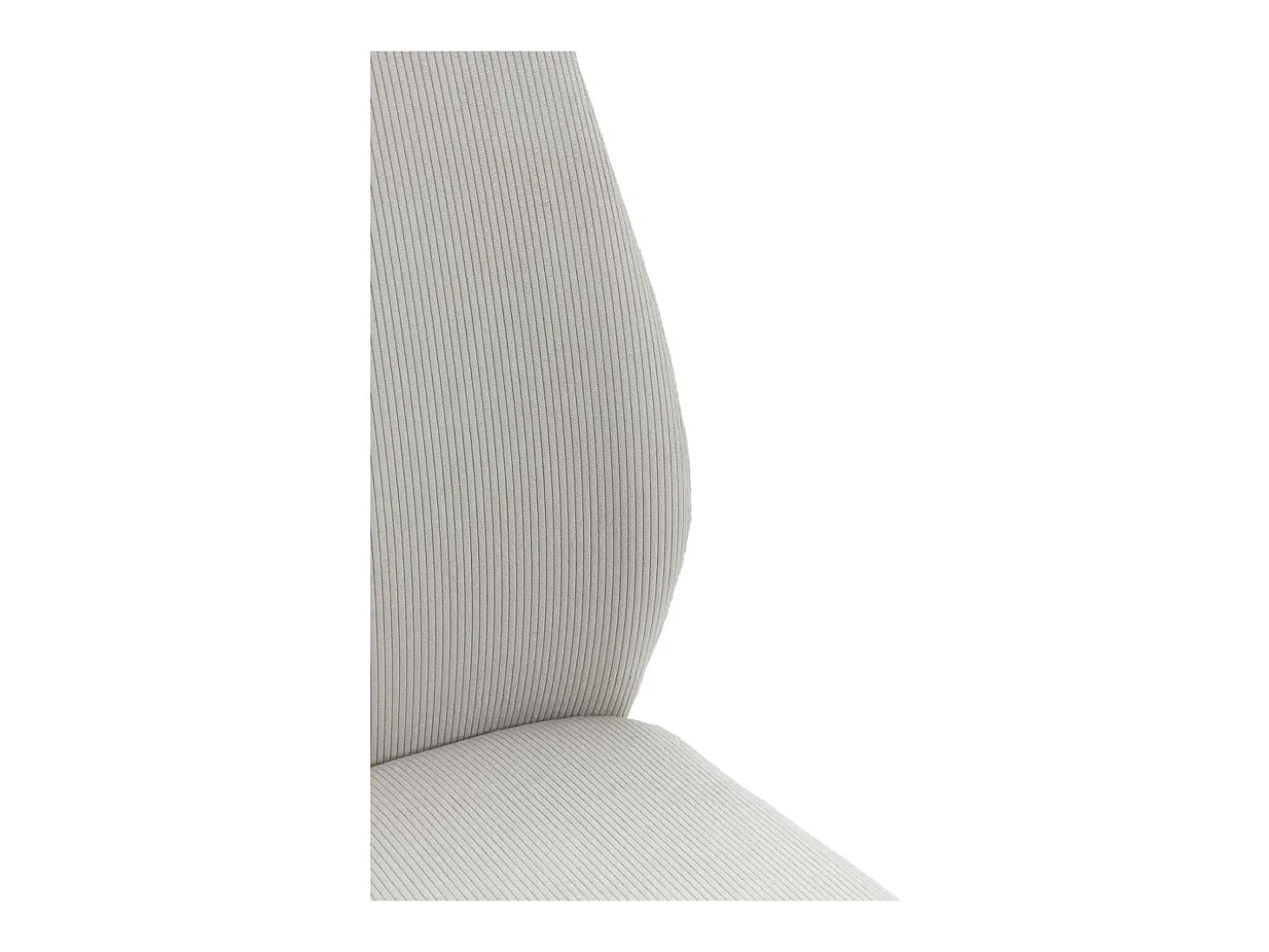 Pack de 4 sillas modelo Alicia tapizado textil piedra, 97cm(alto) 45cm(ancho) 62cm(largo)