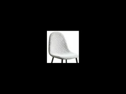 Pack de 4 sillas modelo SORAYA acabado tela verde claro, 45 x 53 x 87cm (largo x ancho x a