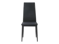 Pack de 4 Sillas negras para Salón Comedor, Sillas Avat Estilo Moderno 42x96x52 cm