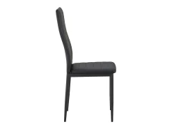 Pack de 2 Sillas negras para Salón Comedor, Sillas Avat Estilo Moderno 42x96x52 cm