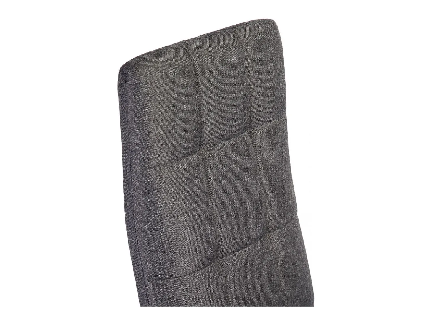 Pack de 6 sillas Zuni tela gris 96x41x48 cm