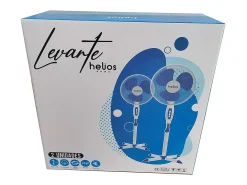 Pack de 2 ventiladores de pie Levante FS-40-A2 Helios Home 16