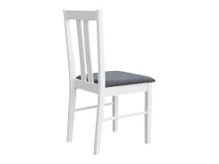 Pack de cocina Classic blanco y gris (4 sillas de cocina de melamina)
