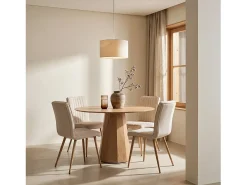 Packs 4 sillas Beige 44 x 86 cm