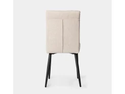 Packs 2 sillas Beige 44 x 92 cm