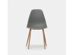 Packs 6 sillas Gris 45 x 80 cm
