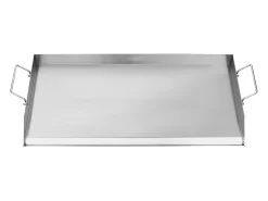 Placa de Parrilla, SucceBuy Bandeja para Hornear Barbacoa de Acero Inoxidable 809 x 370 mm