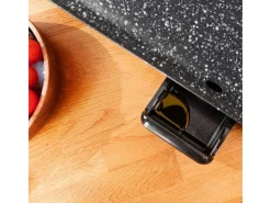 Plancha de asar eléctrica Cecotec Tasty&Grill 3000 RockWater XL 2400W negro