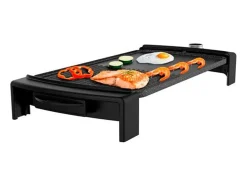 Plancha de asar eléctrica Cecotec Tasty&Grill 2500 RockWater MixGrill 2150W negro