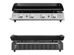 Plancha de gas VALENCIA 4 quemadores 10kW