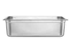 Plato Plano SucceBuy Lote de 6 Calderos de Vapor de Tamaño Estándar, en Acero Inoxidable, de 15.2 CM de Profundidad