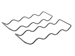 Portabotellas WAVE 20 Compartimentos Serie LAVA Metaltex Touch-Therm Negro 11x32 cm