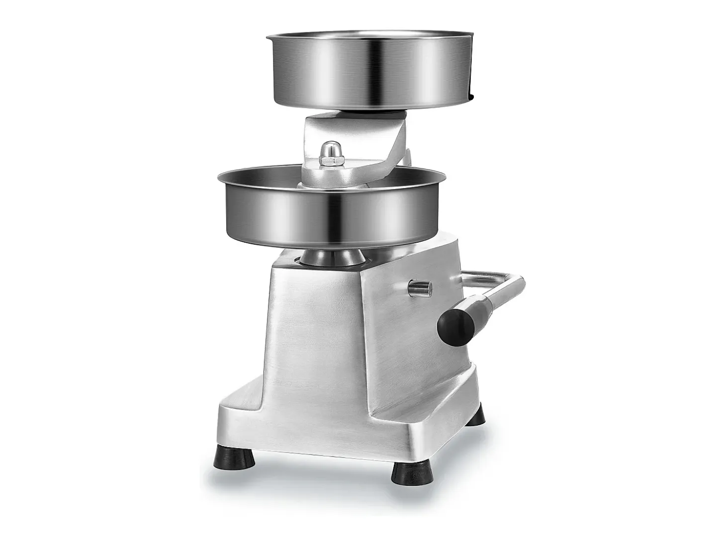 Prensa para Hamburguesas SucceBuy Máquina de Hamburguesas de 15 cm Prensa Comercial Moldeado de Carne Cocina 110 V Acero Inoxidable/Plateado