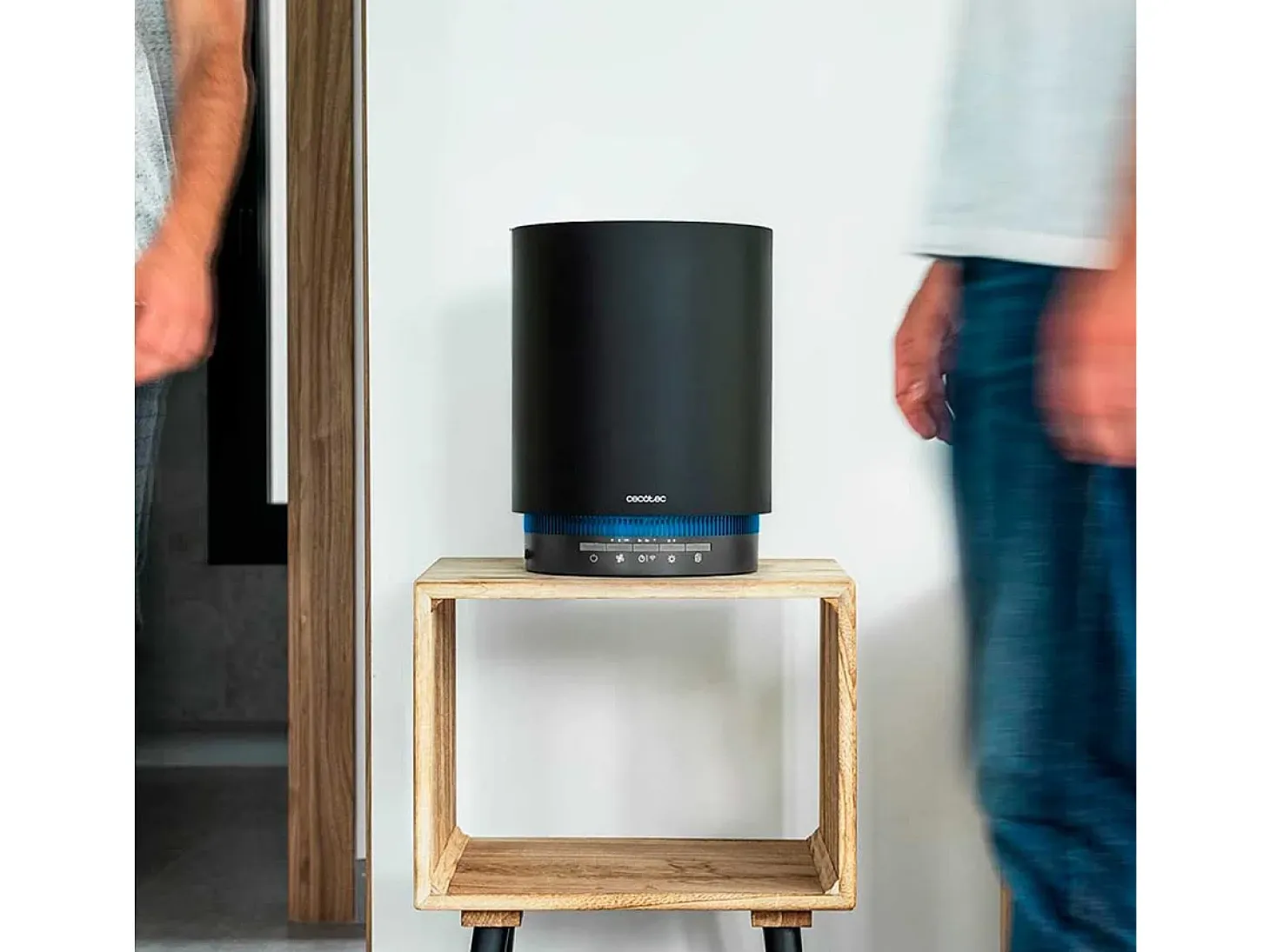 Purificador de aire Cecotec TotalPure 1800 Style Pro Connected WiFi 130 CADR negro