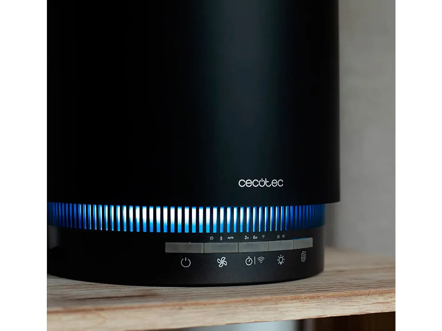 Purificador de aire Cecotec TotalPure 1800 Style Pro Connected WiFi 130 CADR negro