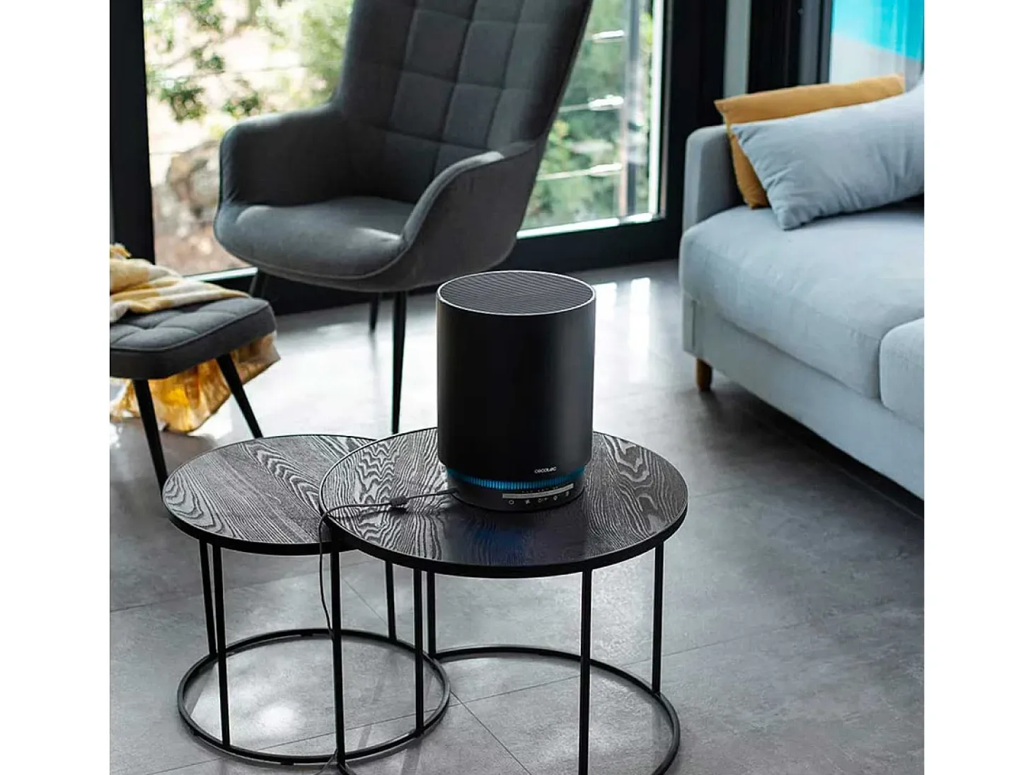 Purificador de aire Cecotec TotalPure 1800 Style Pro Connected WiFi 130 CADR negro