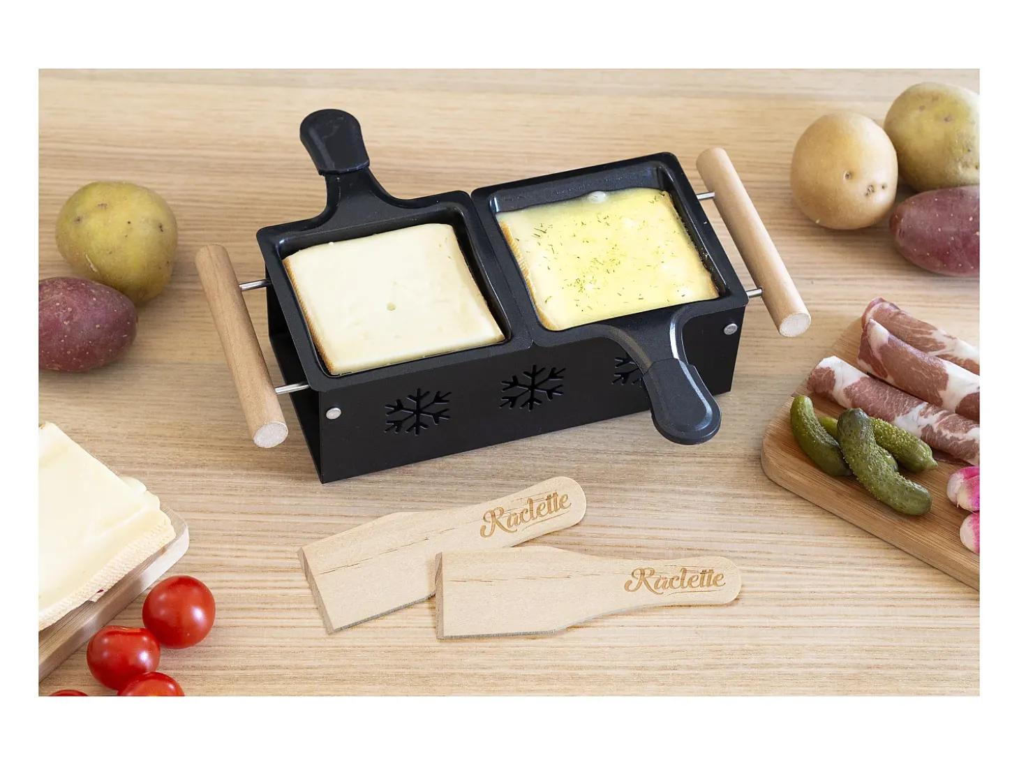 Raclette Duo de velas