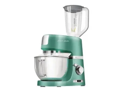 Robot Pastelero Sencor STM 7871GR - Potente Motor 1000W, Bol de Acero Inoxidable 4,5L, Batidora Tritan 1,5L, Picadora de Carne, Accesorios Completos