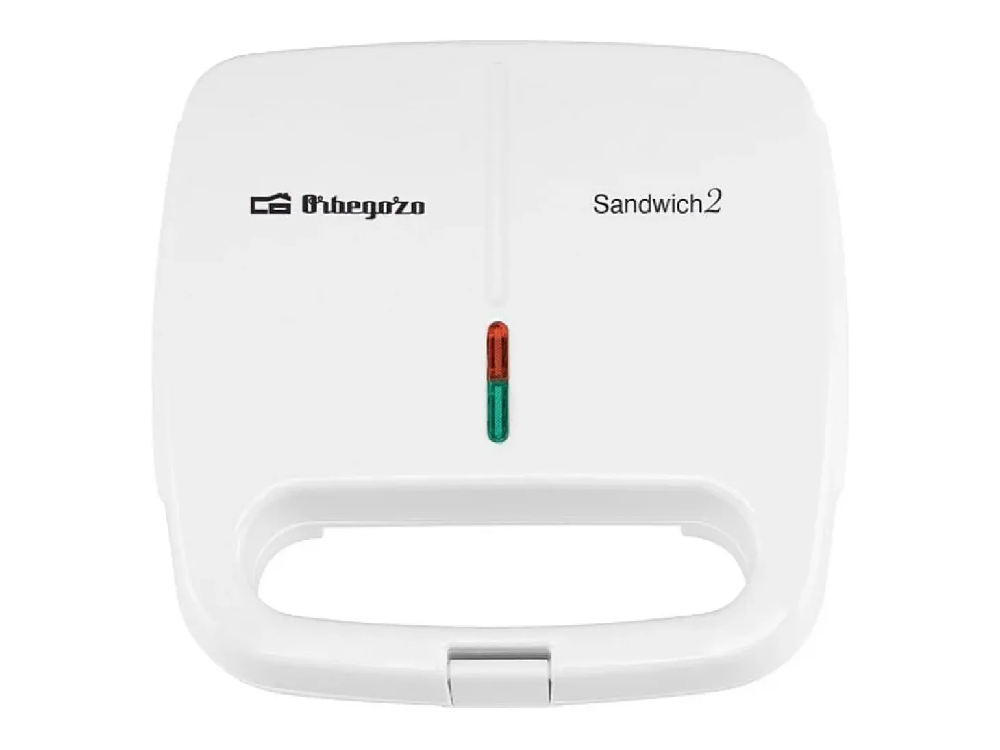 Sandwichera Orbegozo SW4915 800W base antideslizante blanco