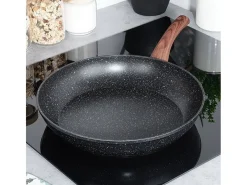 Sartén Antiadherente de Granito de 32 cm con Mango Ergonómico y Fácil Limpieza