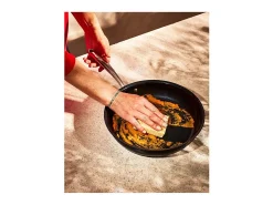 Sartén Lagostina Desideria cerámica 24 cm - Revestimiento antiadherente, Thermo-Fusion, Aluminio reciclado - Negro