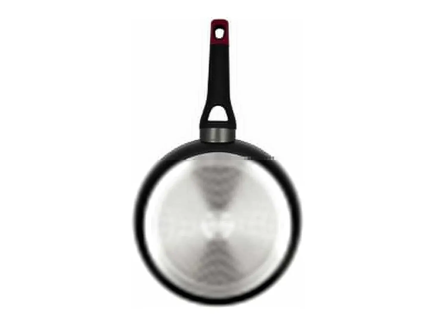 Sartén Óptima+ Pyrex aluminio forjado negro/rojo Ø20 cm