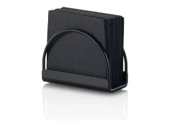 Servilletero de mesa en metal opaco Behr - Negro