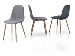 Set de 4 Sillas BALTIMORA gris