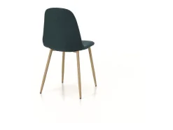 Set de 4 Sillas BALTIMORA verde gasolina