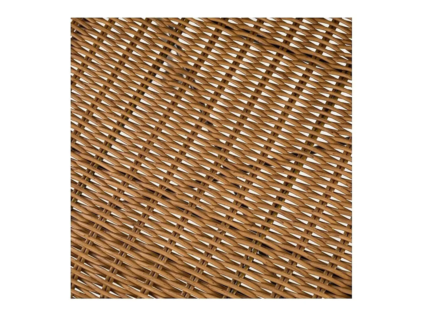 Set de 2 sillas de exterior en resina natural tejida - Sirivara