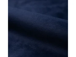 Set de 2 sillas para isla de cocina en terciopelo azul oscuro 65 cm - Henrik
