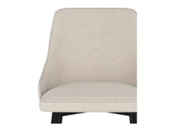 Set de 2 sillas para isla de cocina en tela beige 66,5 cm - Pipo