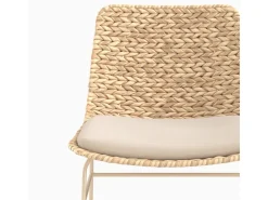 Set de 2 sillas para isla central en material natural 66 cm - Faro