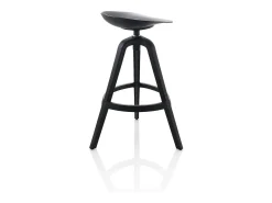 Set de 2 Taburetes interior/exterior negro COLBY