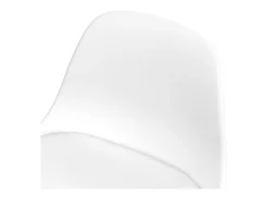 Set de 2 taburetes para isla de cocina blancos 65 cm - Leni
