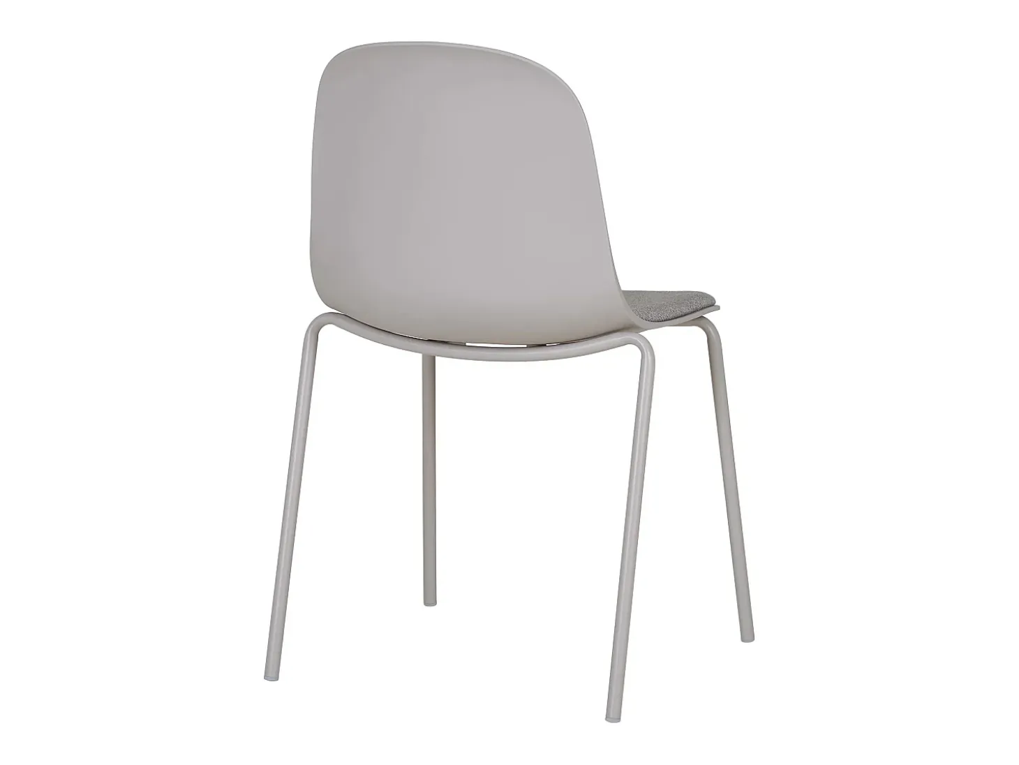 Set van 2 MADALENA stoelen – Grijs of Zwart-Color Gris