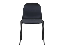 Set van 2 MADALENA stoelen – Grijs of Zwart-Color Gris