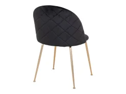 Set van 2 PINOZ fluwelen stoelen – Hedendaagse elegantie-Color Negro