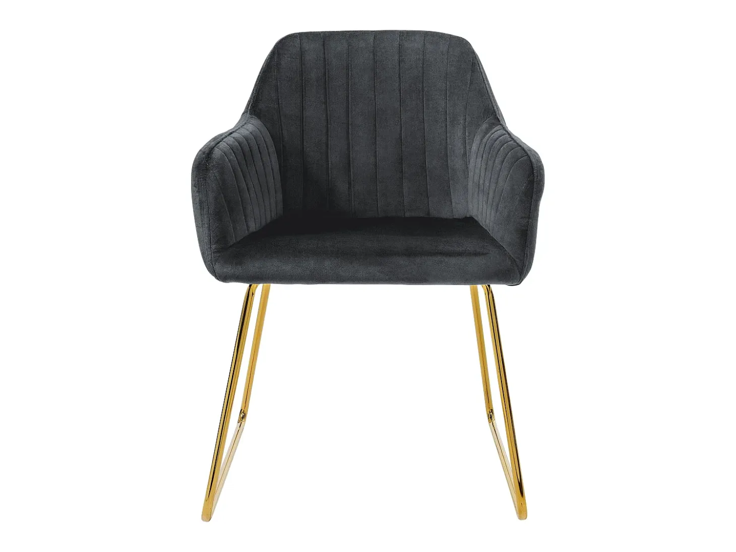 Set 4x sillas de comedor de terciopelo gris diseño ergonómico asiento moderno