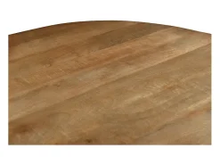 SIENNE-Mesa de comedor ovalada 10 personas 230 cm madera