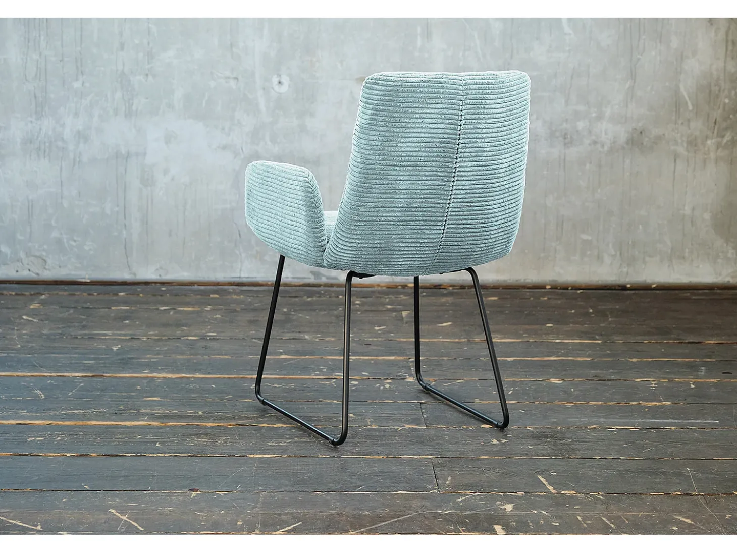 Silla - azul claro Pana - CHARME