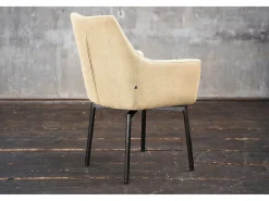 Silla - beige microfibra - CALI