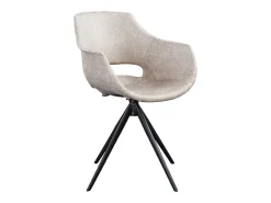 Silla - blanco crema microfibra - ZAJA
