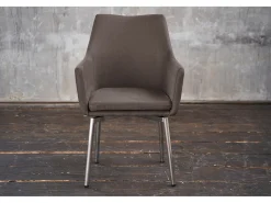 Silla - Gris microfibra - CALI