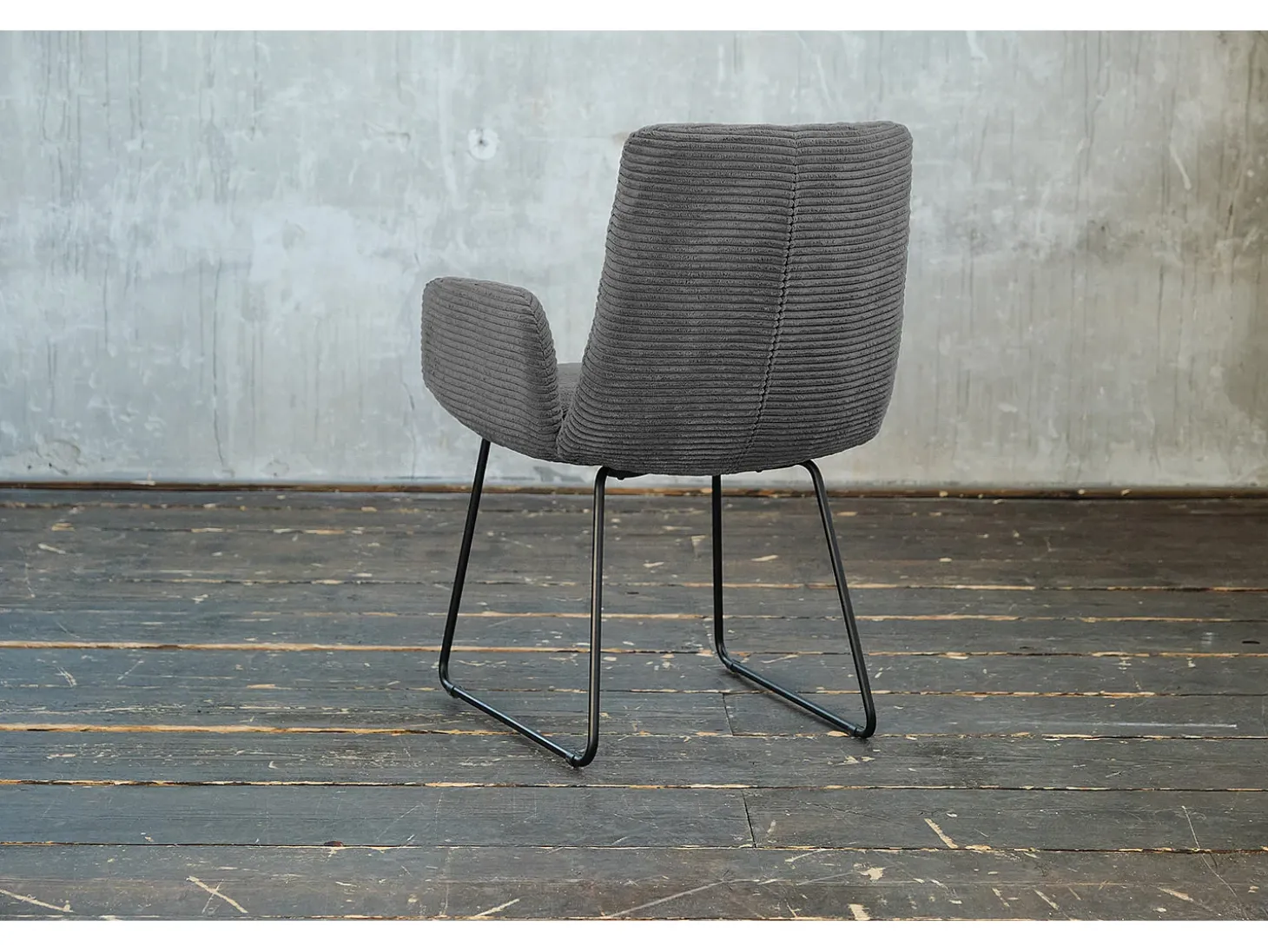 Silla - Gris Pana - CHARME