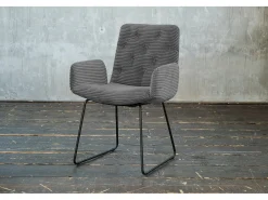 Silla - Gris Pana - CHARME