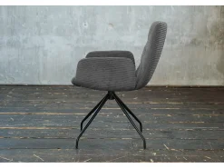 Silla - Gris Pana - CHARME