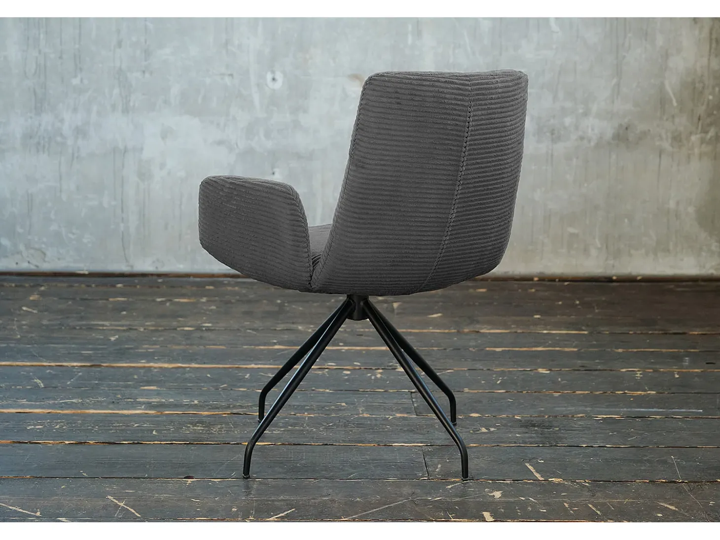Silla - Gris Pana - CHARME