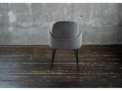 Silla - Gris terciopelo - DEON